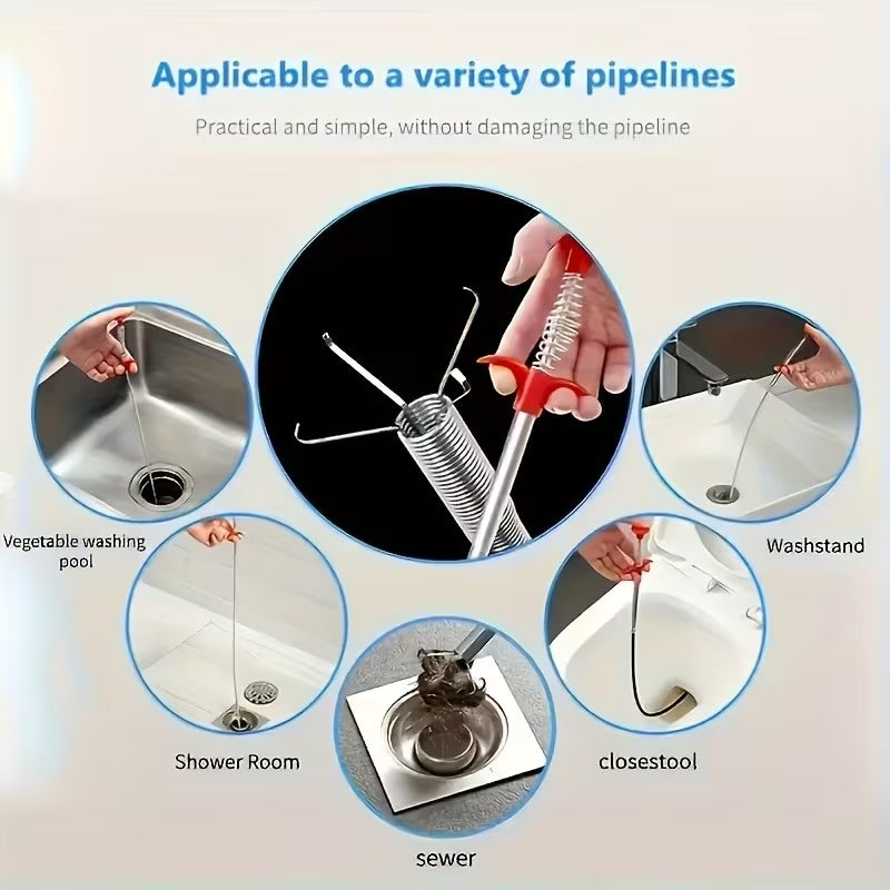 Flexible Drain Clog Remover Tool